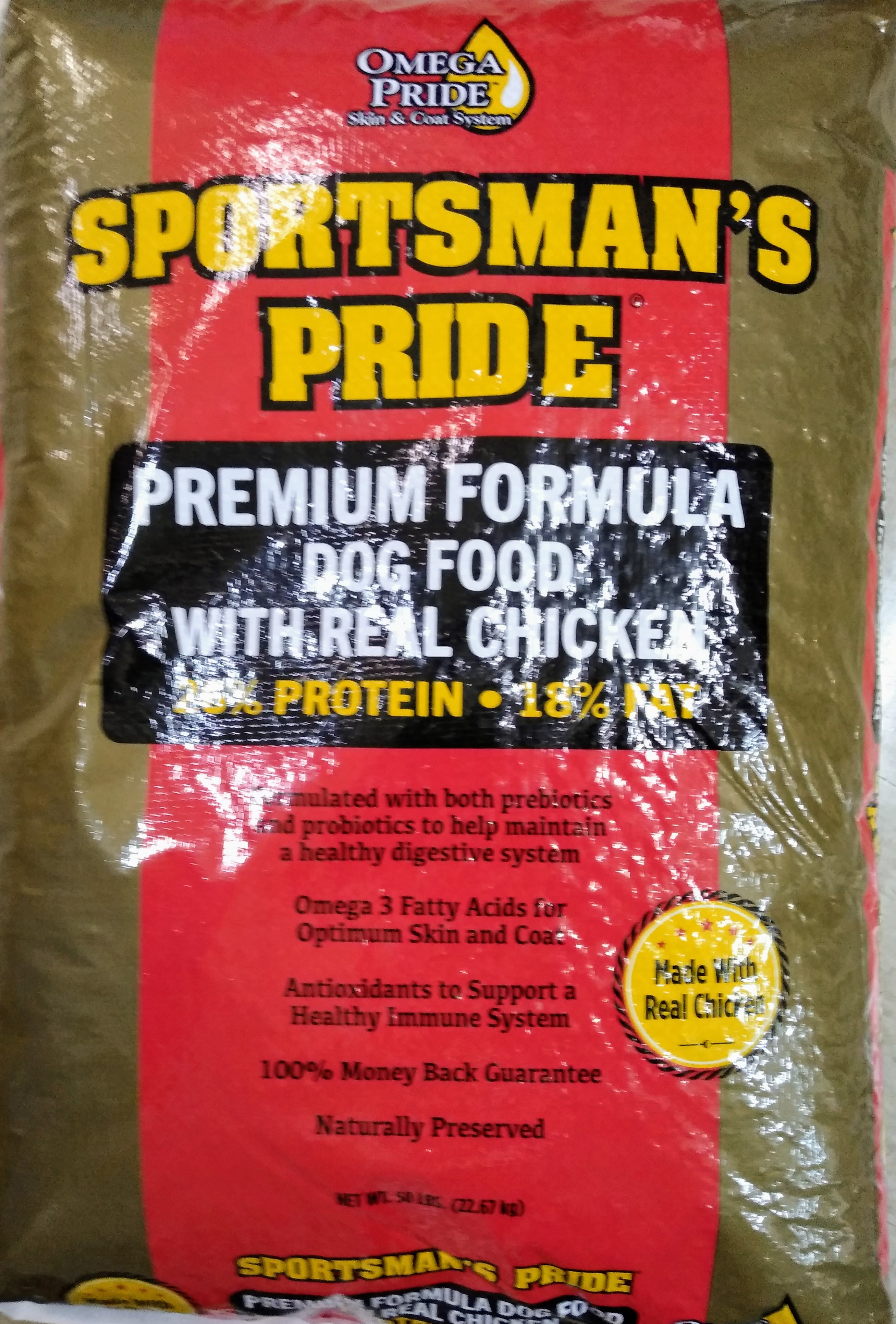 sportsman dog food