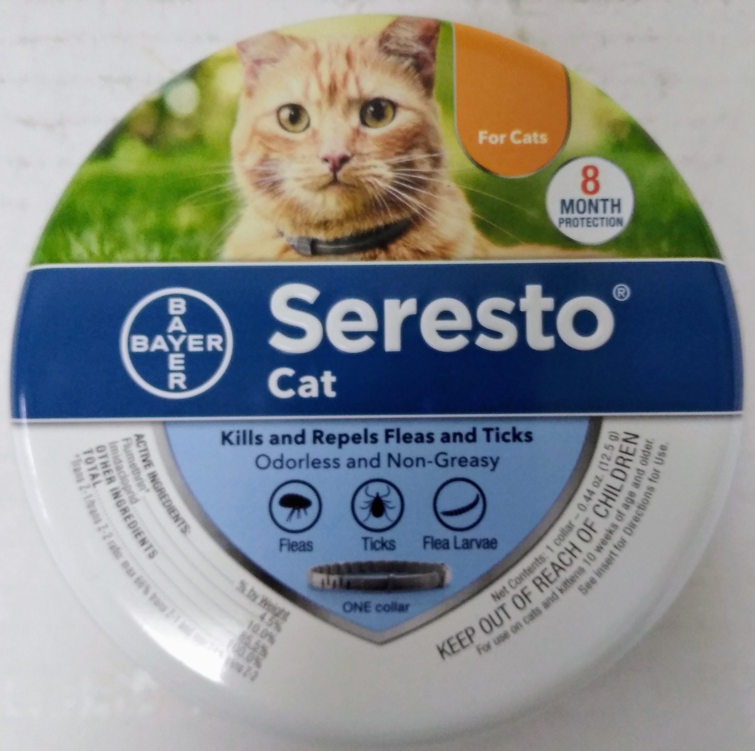 Seresto Flea & Tick Collar For Cats Huber's Animal Health