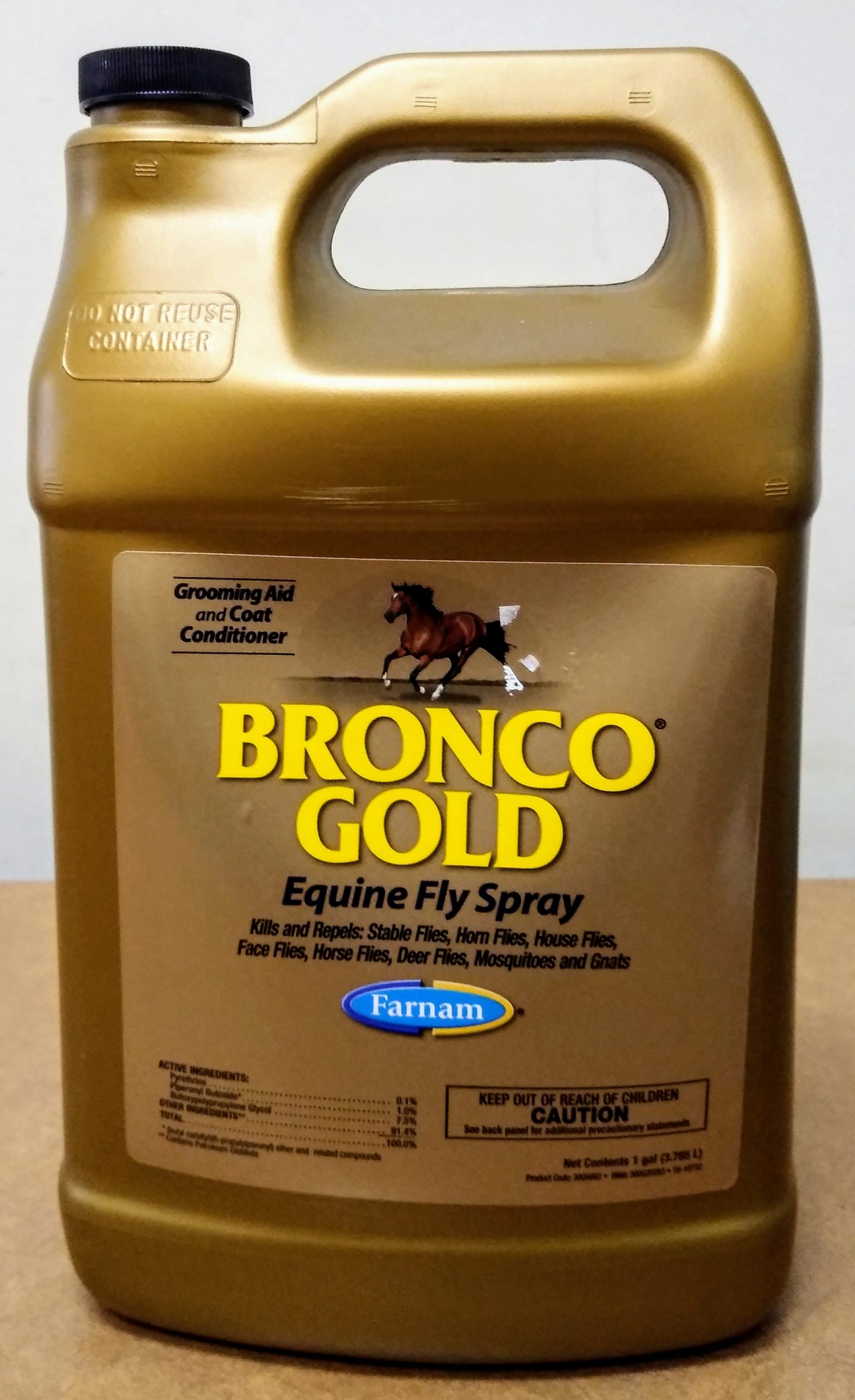 Bronco Gold Horse Fly Spray & Coat Conditioner, Fly Control