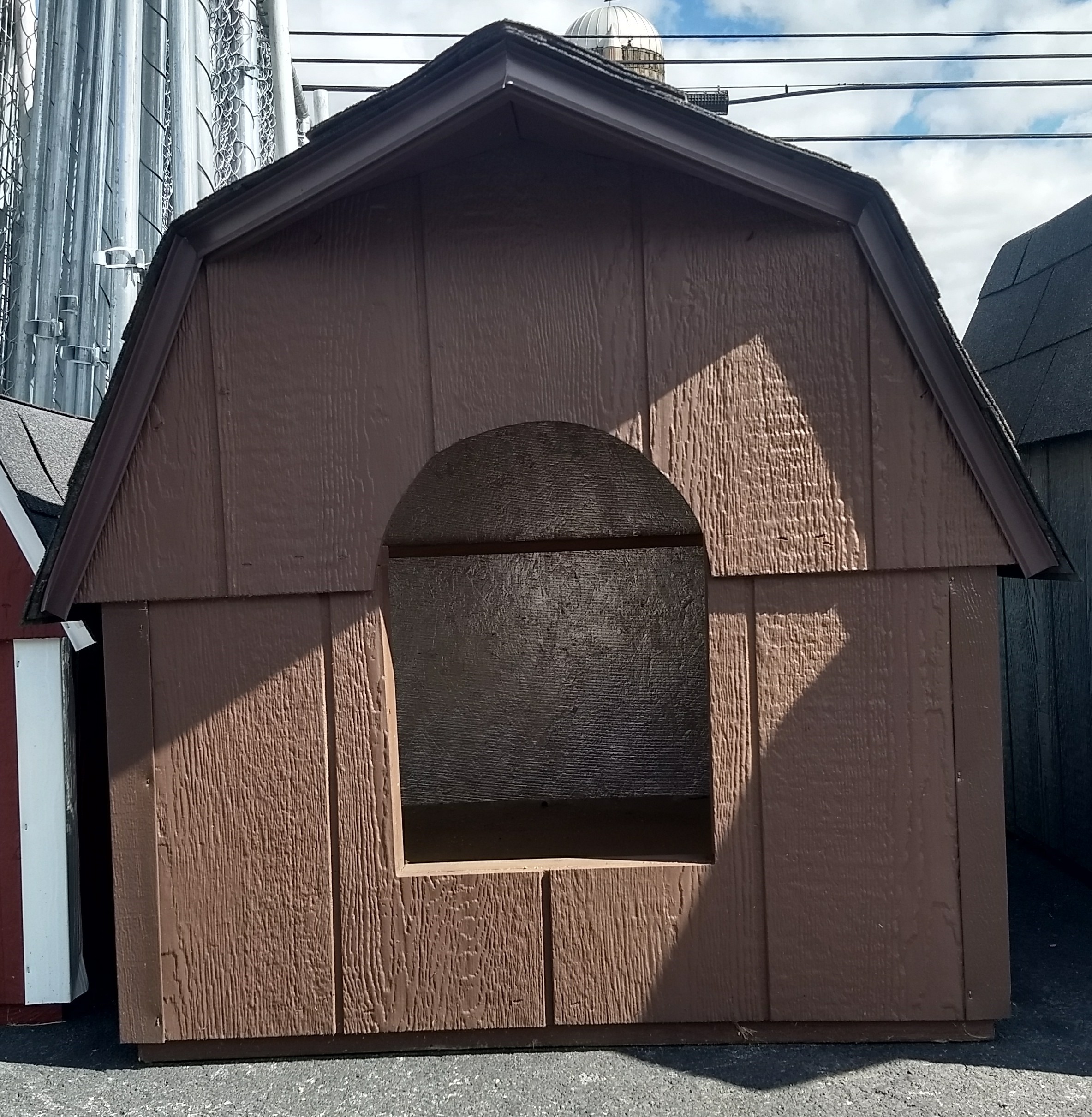 Dog House Lg Wooden