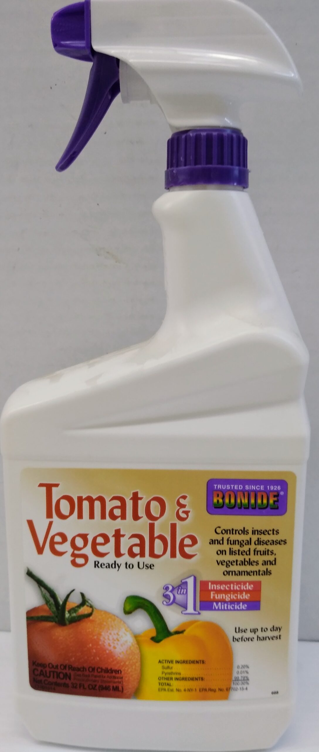 Bonide Tomato & Vegetable Spray 3/1 Quart