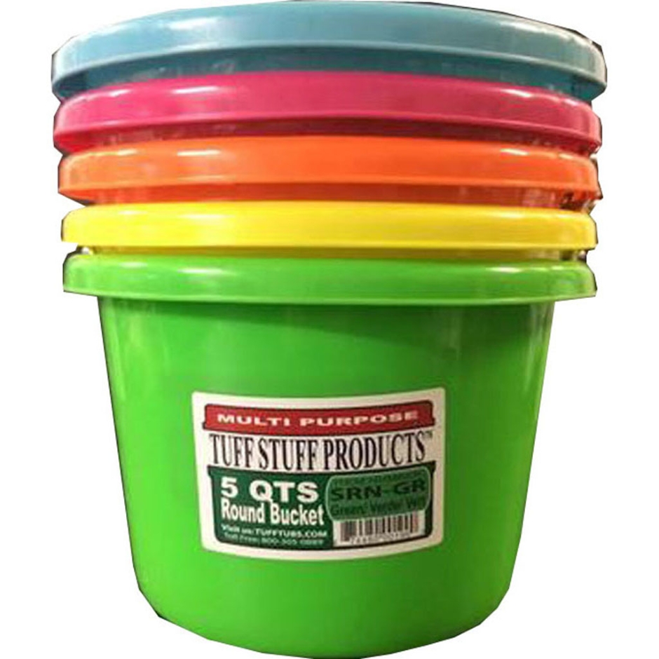 Tuff Stuff Pail 5 Quart Assorted Colors