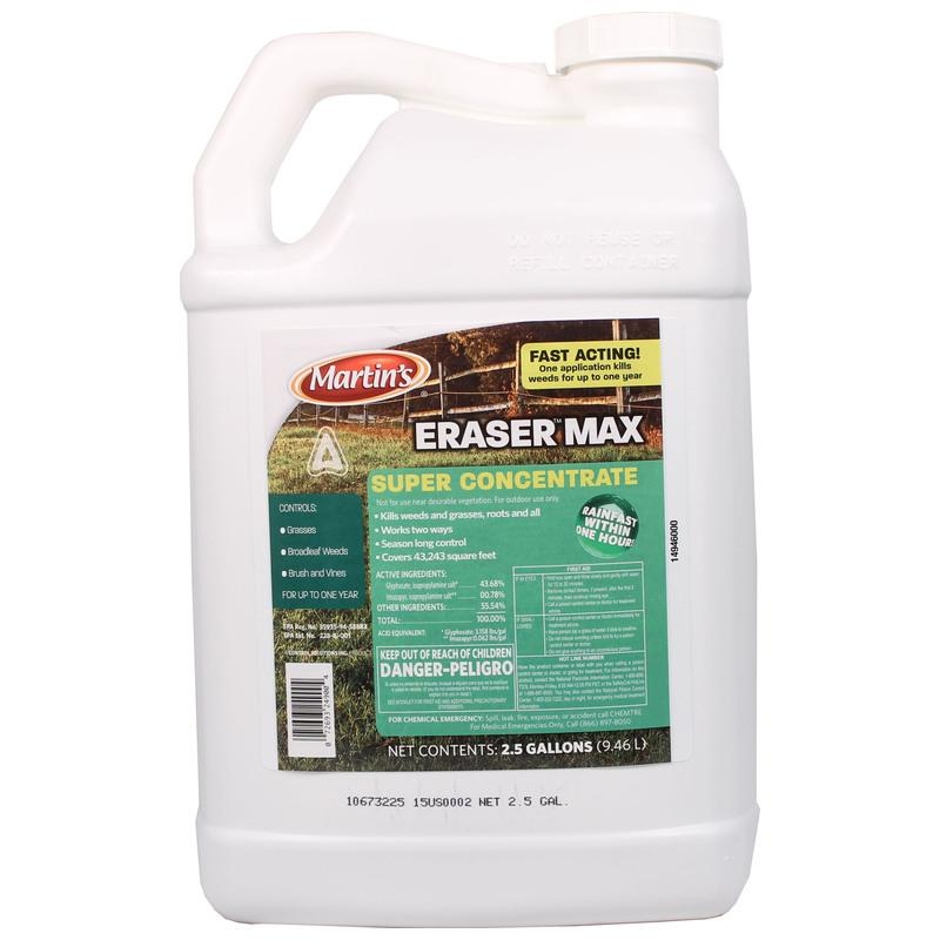 Eraser Max Super Concentrate 2.5 Gallon