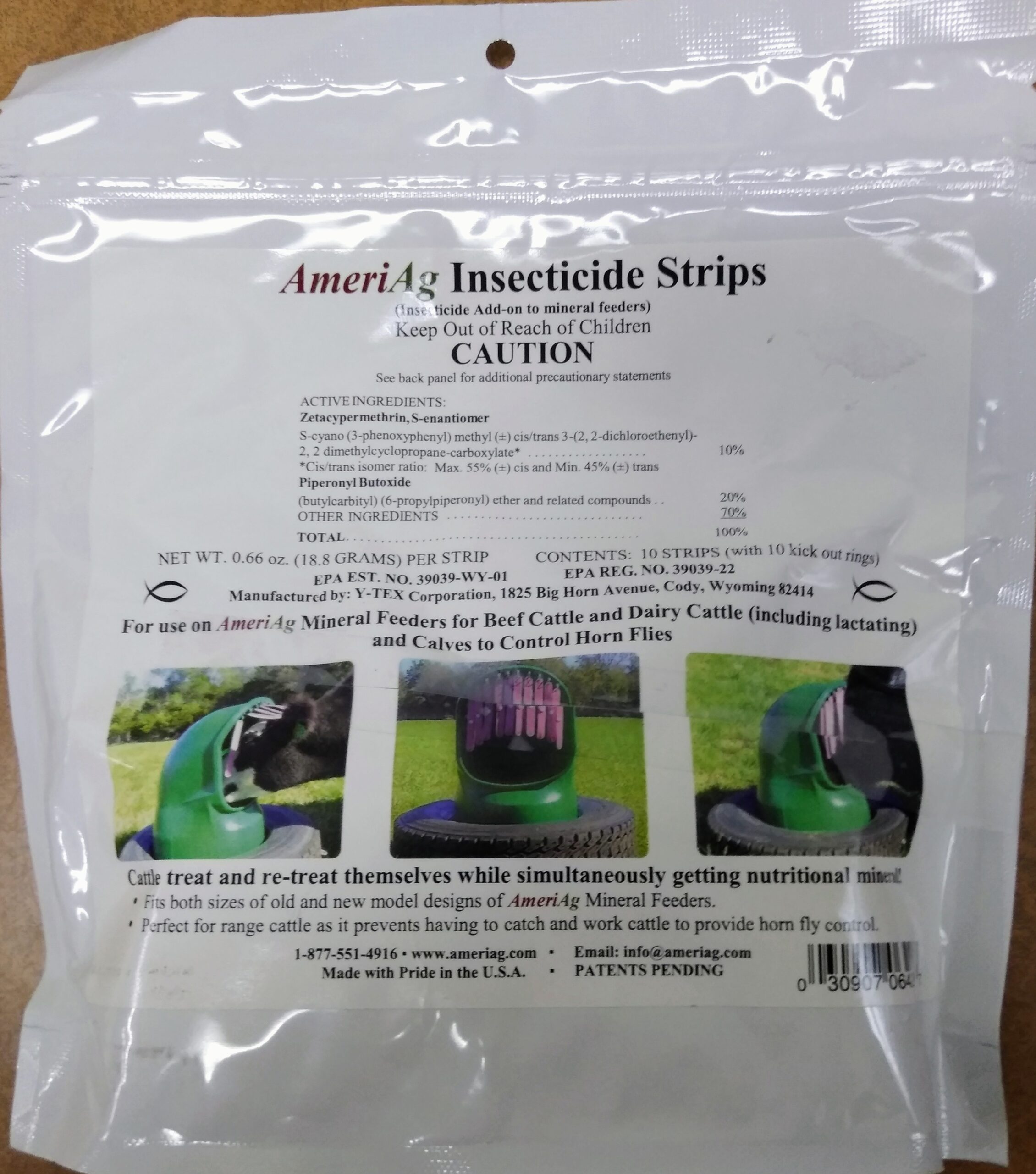 Fly Strips For AmeriAg Mineral Feeder